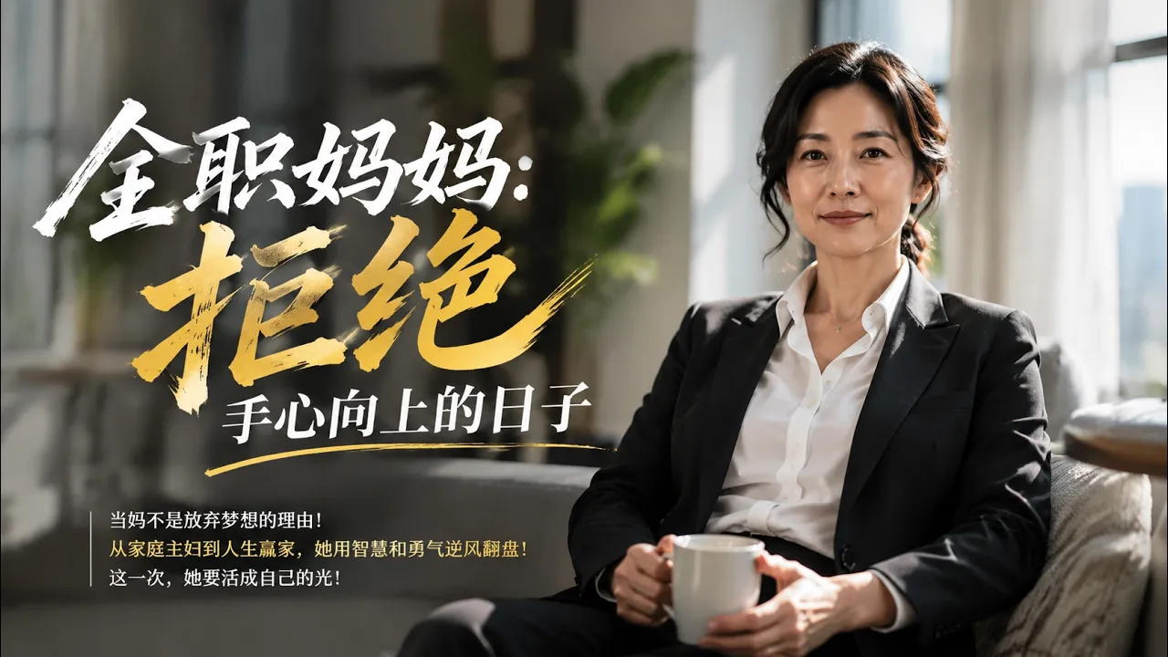全职妈妈:拒绝手心向上的日子