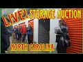 LIVE Storage Wars Auction With 21 Abandoned Storage Units In NORTH CAROLINA