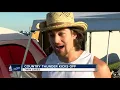 Campers sleep overnight for first day of Country Thunder