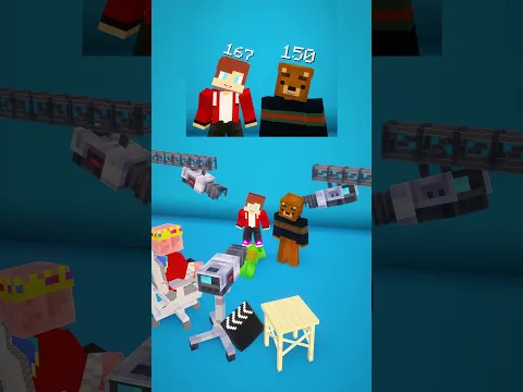 Behind the scenes 🎥 Minecraft JJ and Mikey animation