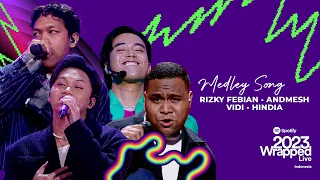 Download Rizky Febian X Andmesh X Vidi X Hindia - Medley Song | SPOTIFY WRAPPED LIVE INDONESIA 2023 MP3