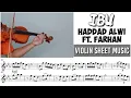 Download Lagu Ibu - Haddad Alwi Ft. Farhan || Violin Sheet Music