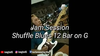 Download Jam Session | Shuffle Blues 12 Bar On G | ivangitar65 MP3