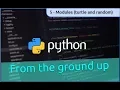 5 Modules turtle and random