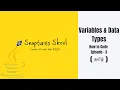Java - Variables and Data Type Tamil How to code Episode 3 Snaptures Skool Java in Tamil