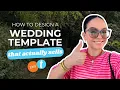 Create Wedding Invites That Sell Easy Editable Template Tutorial for Etsy Sellers