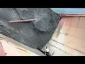 Barge unloading 9000 tons of coal - a load as heavy as a mountain