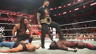 WWE 6 September 2026 Roman Reigns VS. Jacob Fatu VS. Oba Femi VS. Penta VS. All Raw Smackdown