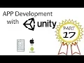 App Development with Unity Part 17 Installing Xcode iOS Build and Initial Test