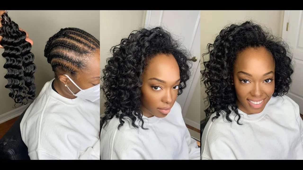 #542. $28, MOST NATURAL LOOKING CROHET!!! TOYOTRESS DEEP WAVE 12”