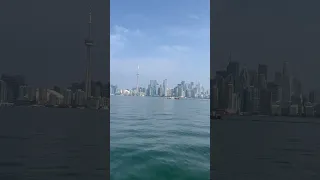 Happy Canada Day!  🇨🇦  Anchored in front of Toronto Island. Looking forward to the fireworks 🎆