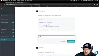 Variables in Python - Variable Scope