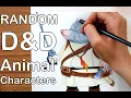 Randomly Generated D D Animal Characters Kethra Hornraven