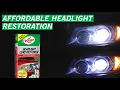 Easy Headlight Restoration with Headlight Lens Restorer Kit Turtle Wax