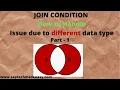 Part 1 of 3 Join Condition on different data type Issue in Open SQL How to tackle the issue