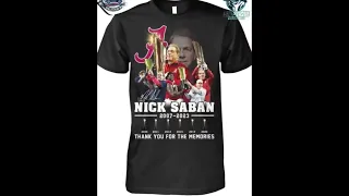 nick saban shirt