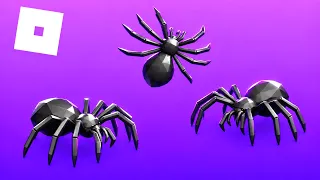 AHORA! CONSIGUE PRIMER ITEM GRATIS de HALLLOWEEN en Roblox. (Aura de Arañas)