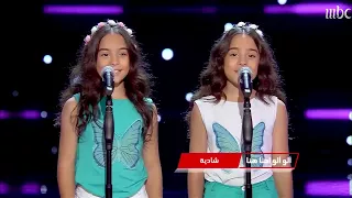 ألو ألو احنا هنا  لقاء وزينة علاء الدين  مرحلة الصوت وبس دندنها