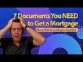7 Documents You NEED to Get a Mortgage Denver Home Buyer Guide