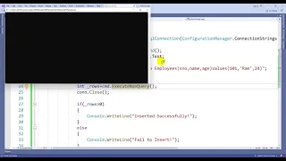 CRUD Operations using ADO NET with SQL Server DotNet Academy