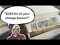 I spent 1 000 at the Shipshewana card show on dollar bins