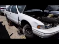 1995 Chevy Caprice 9C1 sedan at ACE Pick-A-Part junkyard in Jacksonville FL