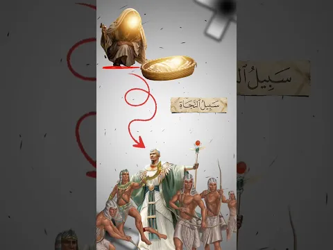 معجزة نجاة موسى عليه السلام والصندوق 🤯📦 #shorts #قصص_الأنبياء