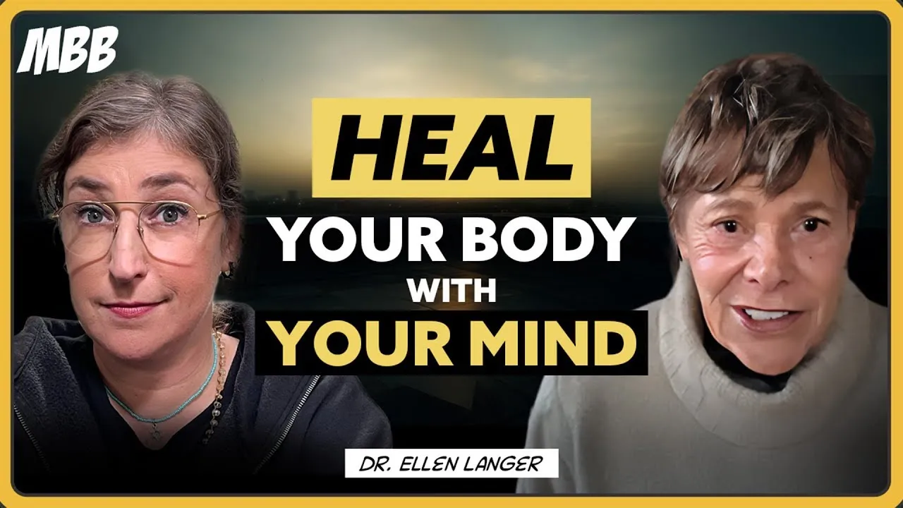 How to Use Your “Thinking” To Heal Disease w/ #1 Harvard Psychologist
