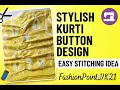 Download Lagu Latest sleeves design 🔥 Viral video 🔥🌹# stylish kurti button design easy stitching Idea