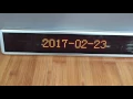 55cm X 11cm Rechargeable LED Message Sign