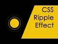 CSS Ripple Effect Animation CSS Animation Tutorial csPoint