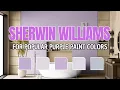 Sherwin-Williams for Popular Purple Paint Colors Top Picks for 2025