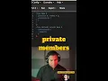 Encapsulation with Private Members in TypeScript