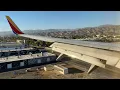 Southwest Airlines Boeing 737-700 Landing in Burbank BUR