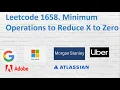 Leetcode 1658 Minimum Operations to Reduce X to Zero
