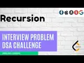 Recursion - II First Occurences of Element Algorithms