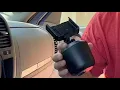 WeatherTech CupFone Universal Cup Holder Phone Mount Accessory Stable easy to install works grea