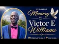 Victor E Williams Thanksgiving Service at the Christ Tabernacle Church