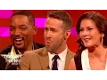 Will Smith Ryan Reynolds and Catherine Zeta-Jones Talk Accents - The Graham Norton Show