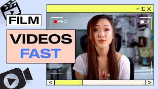 How to Film Youtube Videos 🎥 (Tips to be FAST and EFFICIENT!)