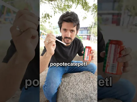 Abrí una lata con un popote