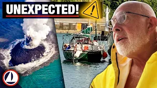 New Volcano Eruption Threatens My Sailing (single handed sailing)