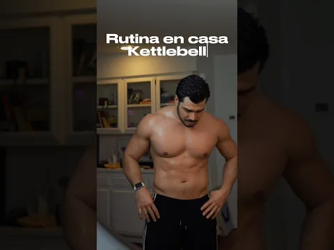 Rutina con pesa rusa #kettlebell en casa. Cuerpo completo
