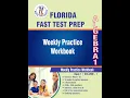 Florida FAST Algebra 1 Test Prep Workbook Volume 1 Book