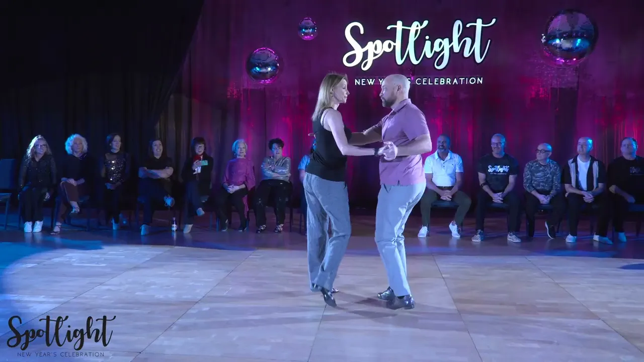 Spotlight New Year's Celebration 2025/2026 Masters Jack & Jill Johnny Robinson & Tonya Woytek