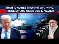 Lagu De marine van Khamenei negeert Trumps waarschuwing en simuleert een oorlog nabij de USS Lincoln |...