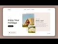 How To Create Animated Landing Page Using HTML CSS JavaScript
