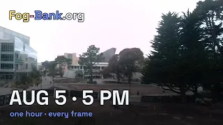 FogCam August 5 2026 5 pm PT one hour every frame