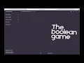 The Boolean Game Introduction