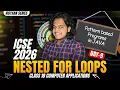 Nested Loops in Java ICSE Class 9 10 Pattern Questions Explained Computer Applications
